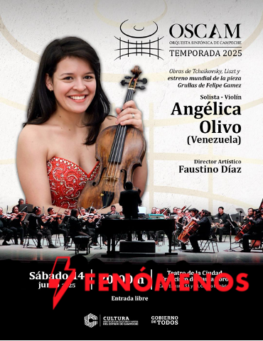 LA OSCAM PRESENTA SU NOVENO CONCIERTO CON ESTRENO MUNDIAL Y VIRTUOSISMO INTERNACIONAL LA OSCAM PRESENTA SU NOVENO CONCIERTO CON ESTRENO MUNDIAL Y VIRTUOSISMO INTERNACIONAL