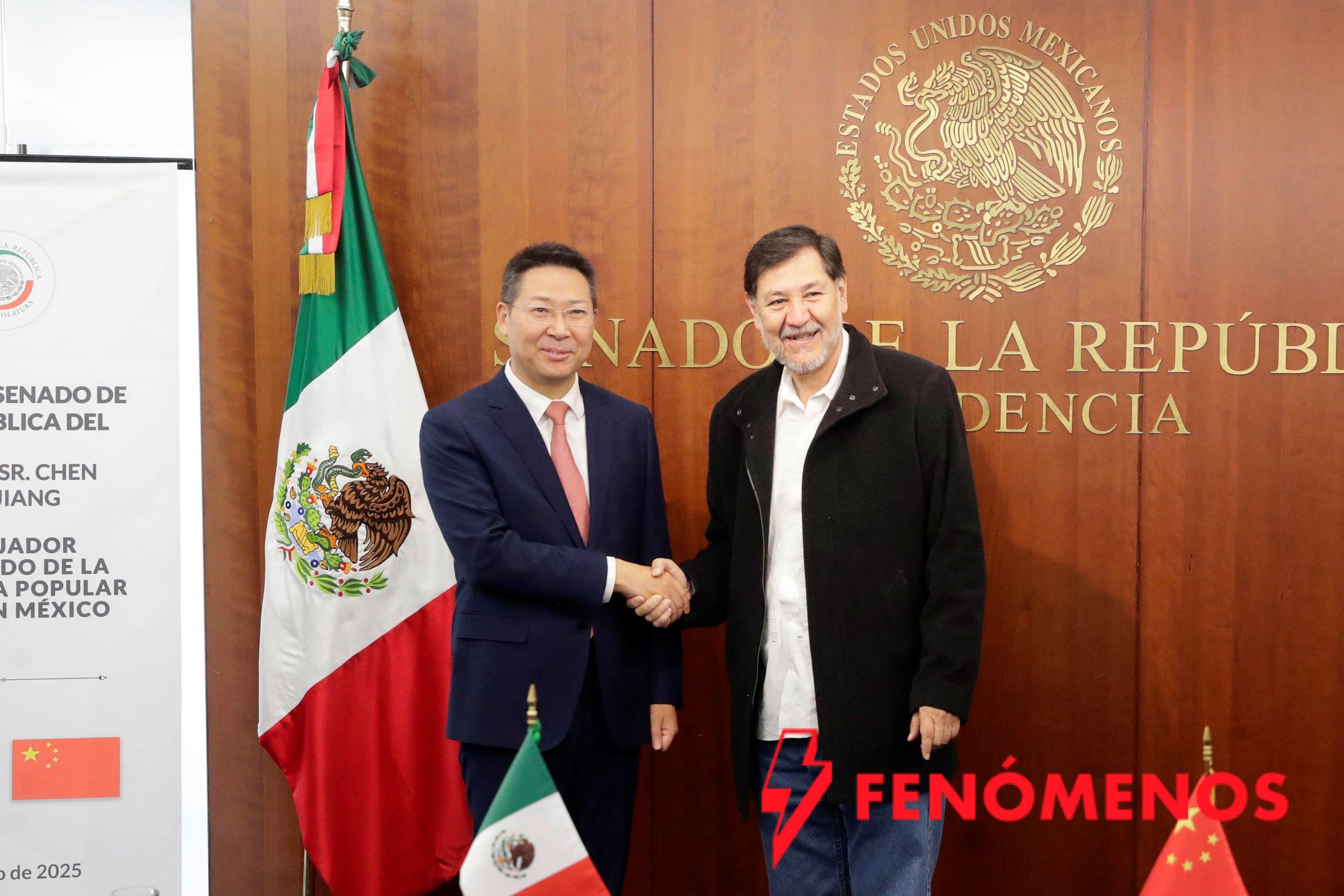 Asegura Fernández Noroña que México debe diversificar y fortalecer relaciones comerciales con China Asegura Fernández Noroña que México debe diversificar y fortalecer relaciones comerciales con China