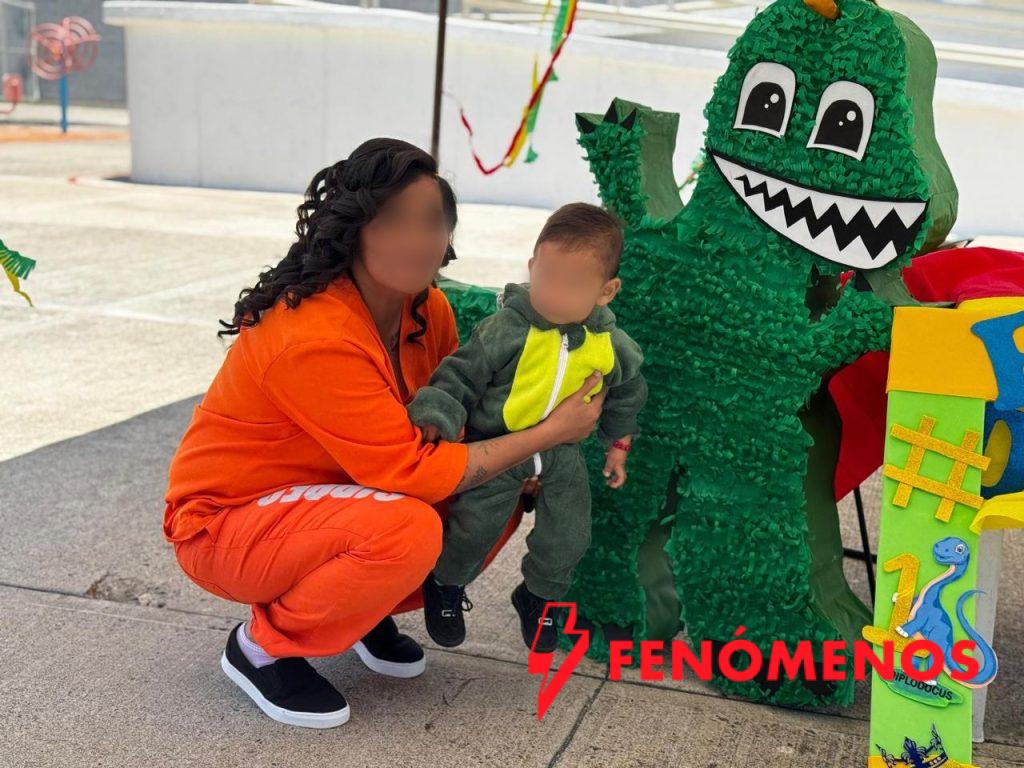 Festeja Secretaría de Seguridad y Paz primer cumpleaños de bebé en centro penitenciario de Guanajuato