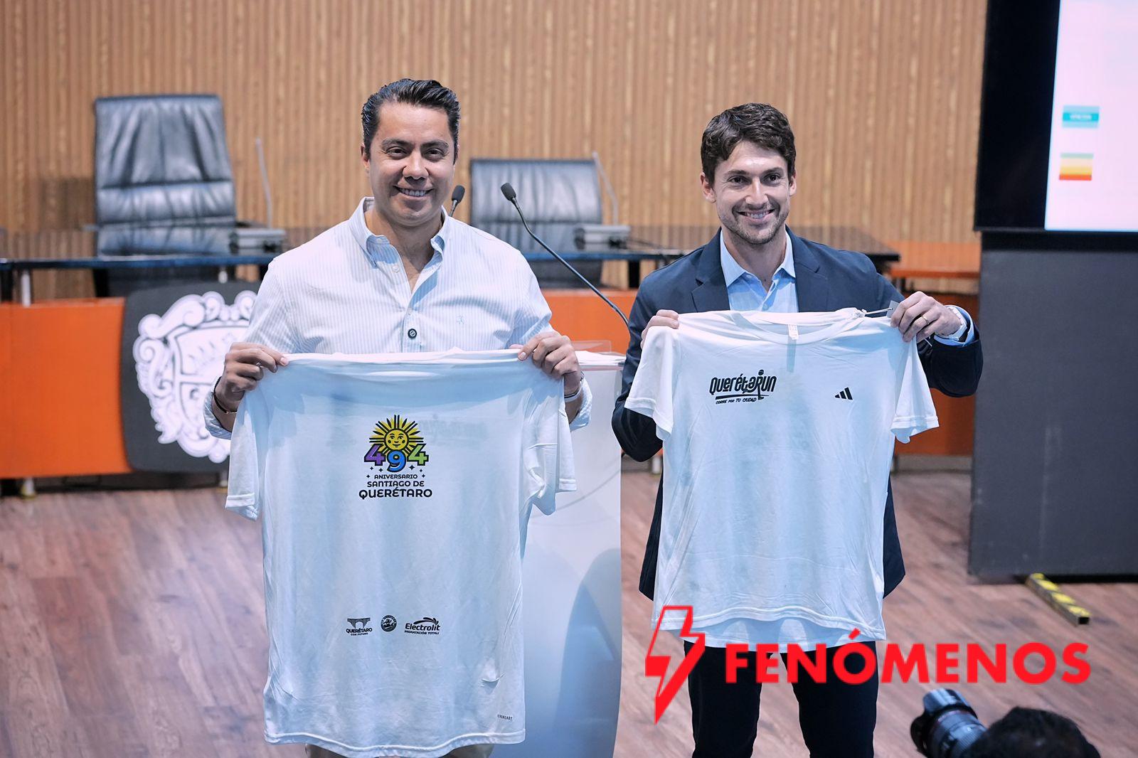 Presenta Felifer Macías la primera edición del Medio Maratón Querétaro 2025