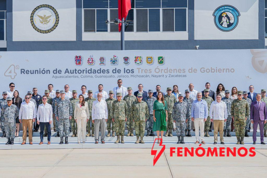 Gobernadora de Guanajuato participa en encuentro regional de seguridad con autoridades federales y estatales  
