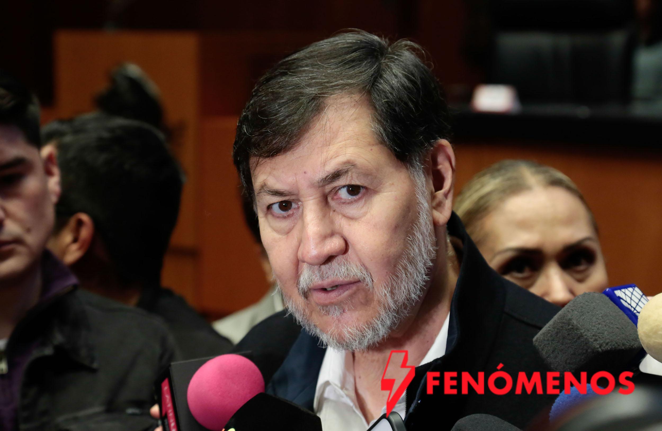 Fernández Noroña adelanta que iniciativa sobre extorsión se discutirá hasta septiembre