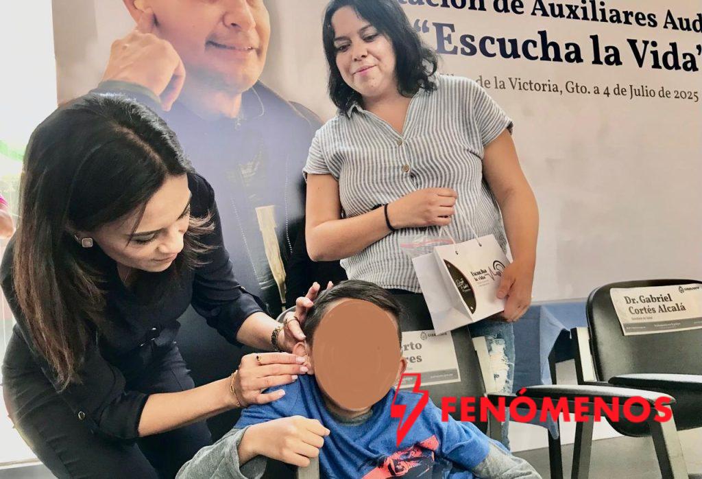 Niñas y Niños ya escuchan la vida con auxiliares auditivos