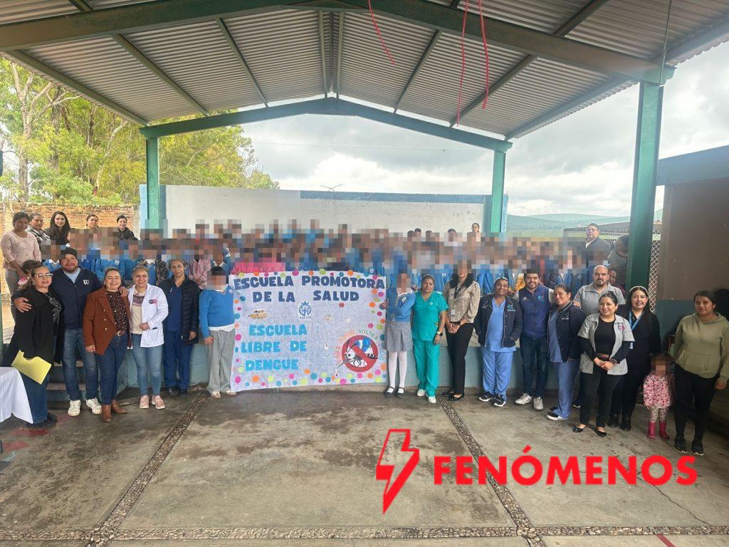 SSG certificó a 25 planteles como Escuelas Promotoras de la Salud en la región noreste de Guanajuato.