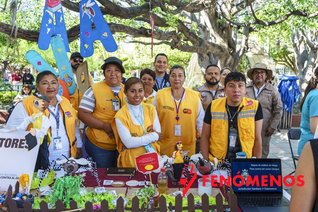 Valle de Santiago fue sede el arranque estatal de la Jornada Nacional de Lucha contra el Dengue