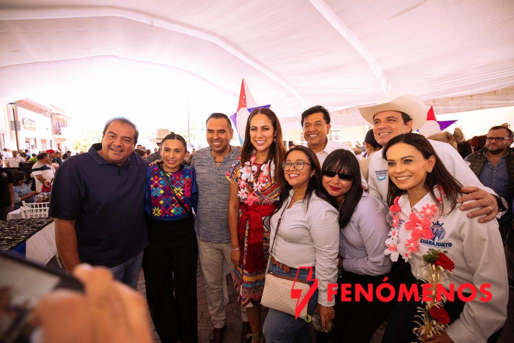 Reconoce Libia Dennise la riqueza cultural e identidad de los pueblos indígenas en Guanajuato
