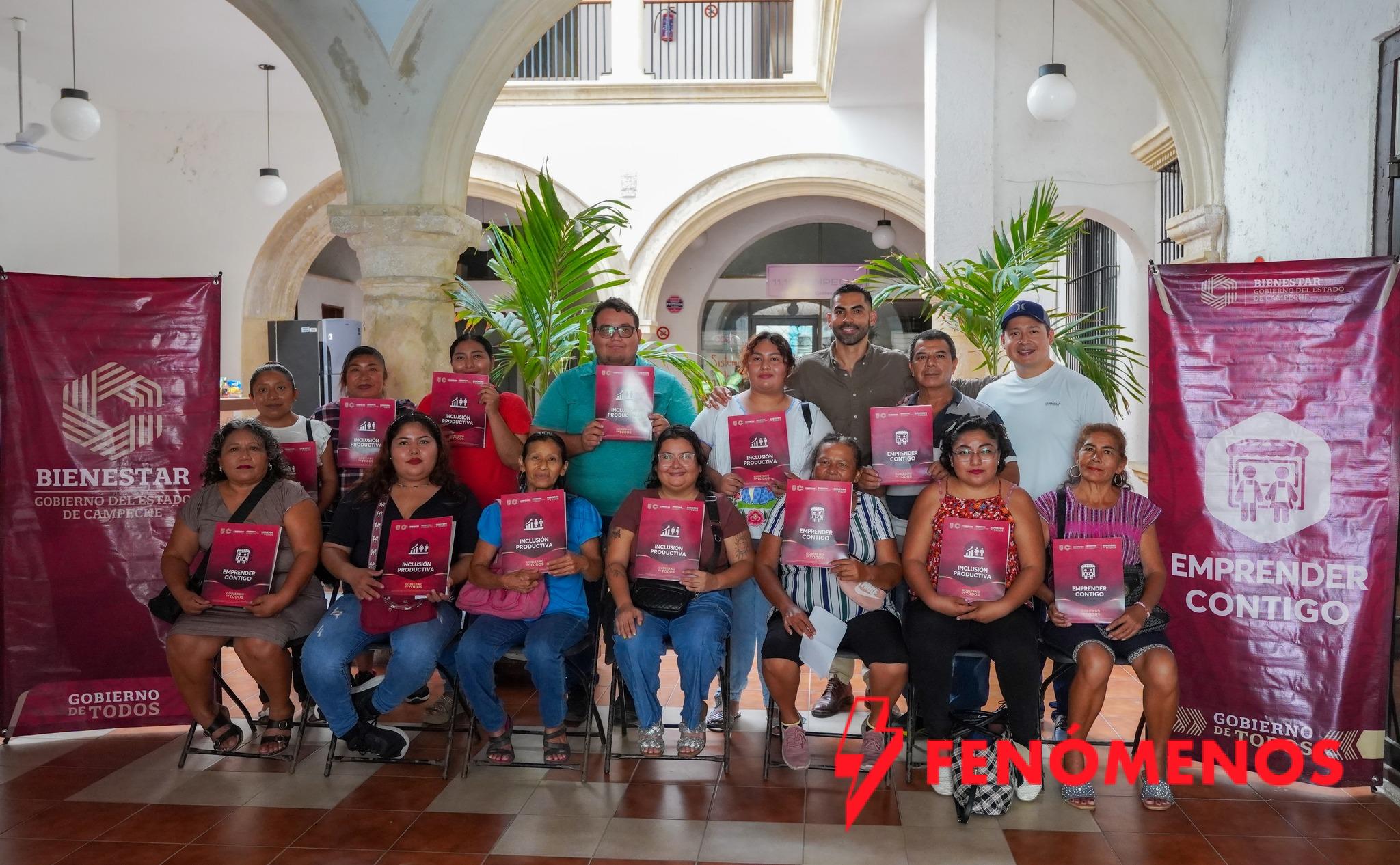 IMPULSAN EL AUTOEMPLEO CON ENTREGA DE APOYOS DEL PROYECTO “EMPRENDER CONTIGO”