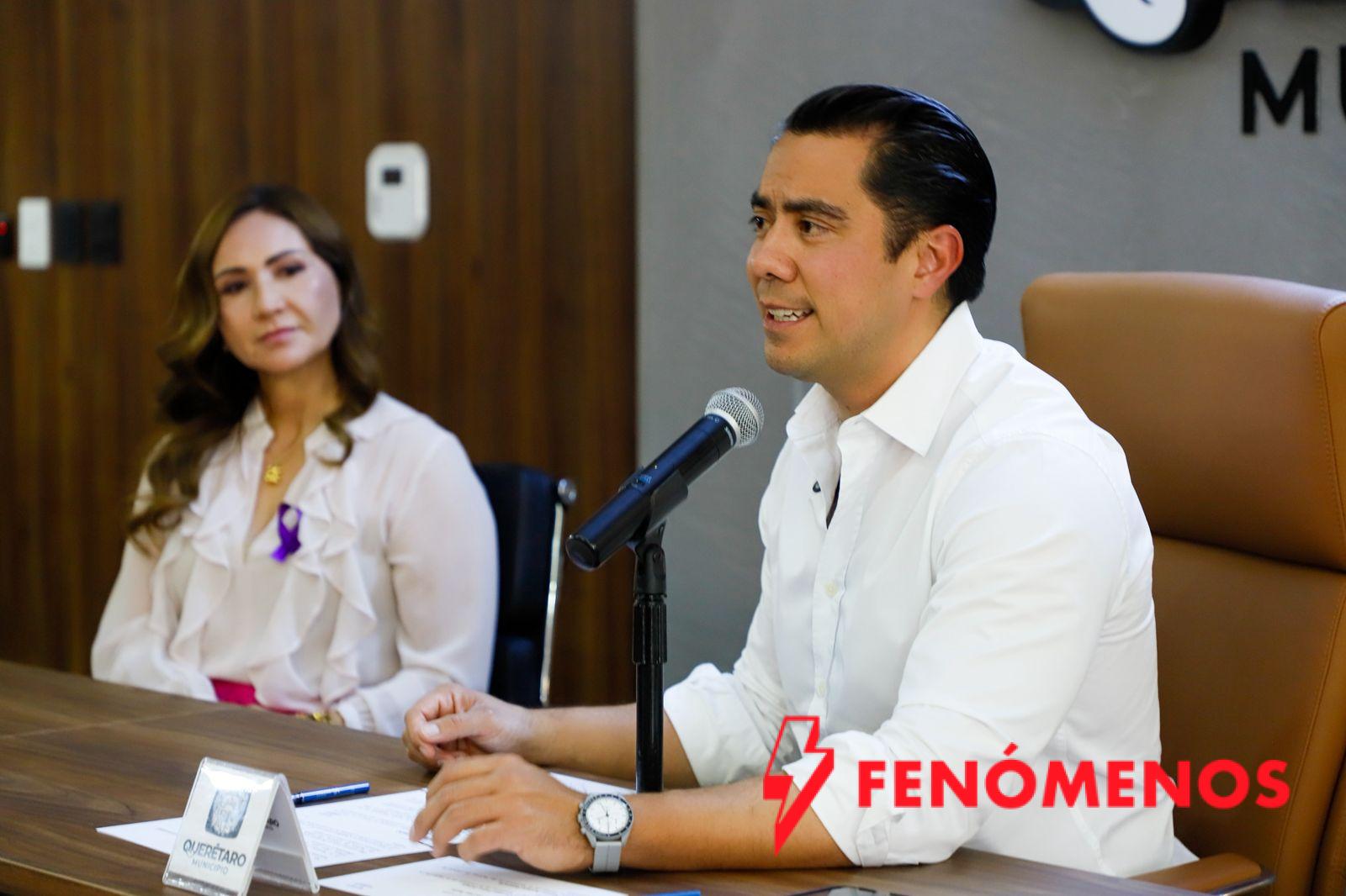 Fortalece Felifer Macías alianza con la Secretaría de la Mujer para erradicar la violencia de género en Querétaro