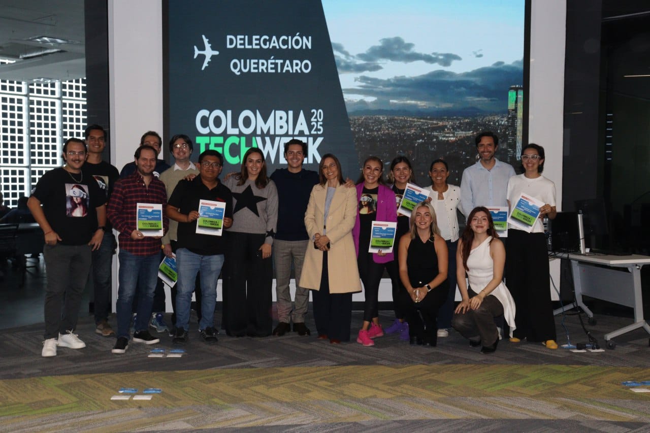 Imagen de Querétaro fortalece el emprendimiento en Colombia Tech Week 2025 8