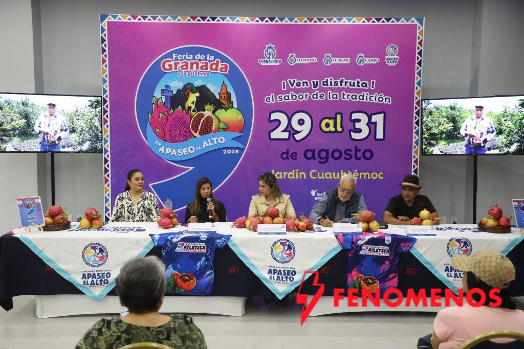 Apaseo el Alto celebra la 9ª Feria de la Granada y la Pitahaya Apaseo el Alto celebra la 9ª Feria de la Granada y la Pitahaya