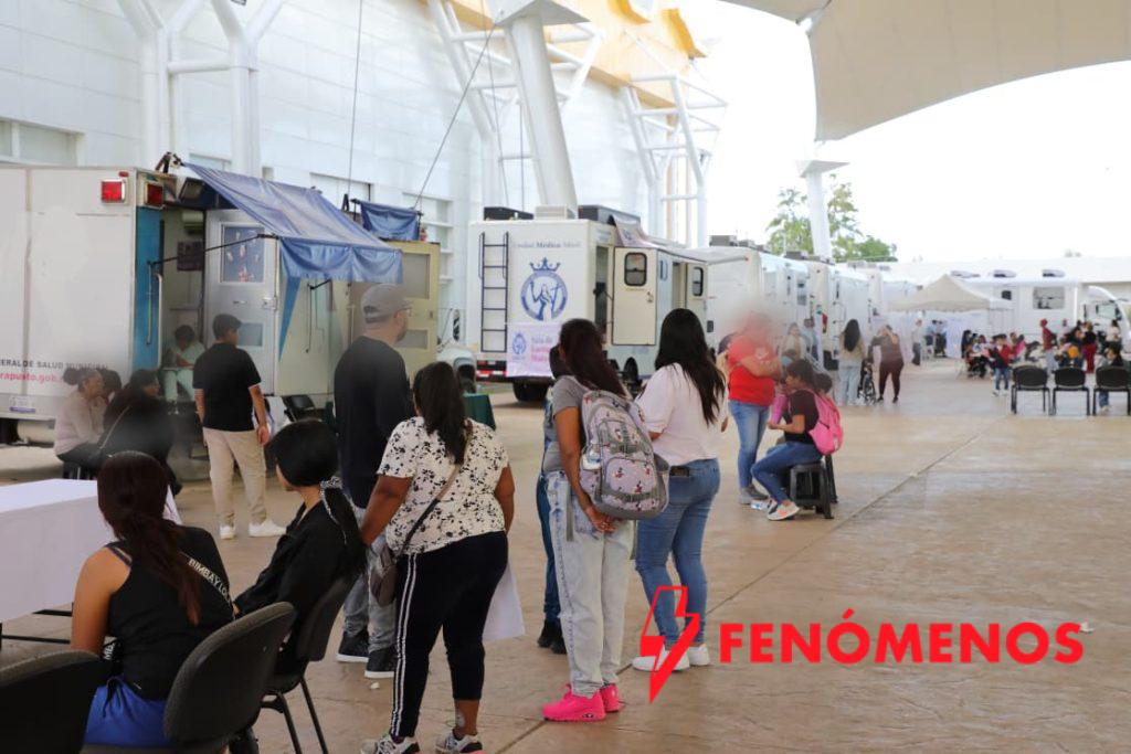 GOBIERNO DE LA GENTE REALIZA 1ª. FERIA DE LA SALUD EN BENEFICIO DE BUSCADORAS Y COLECTIVOS