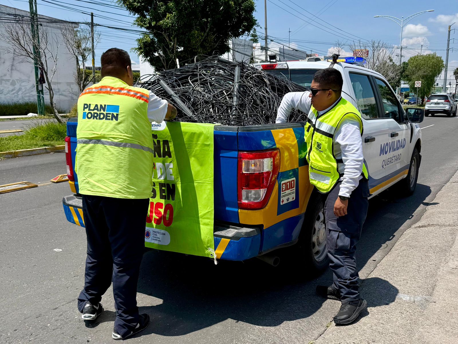 Imagen de 85% de la meta cumplida en retiro de cableado en desuso 4
