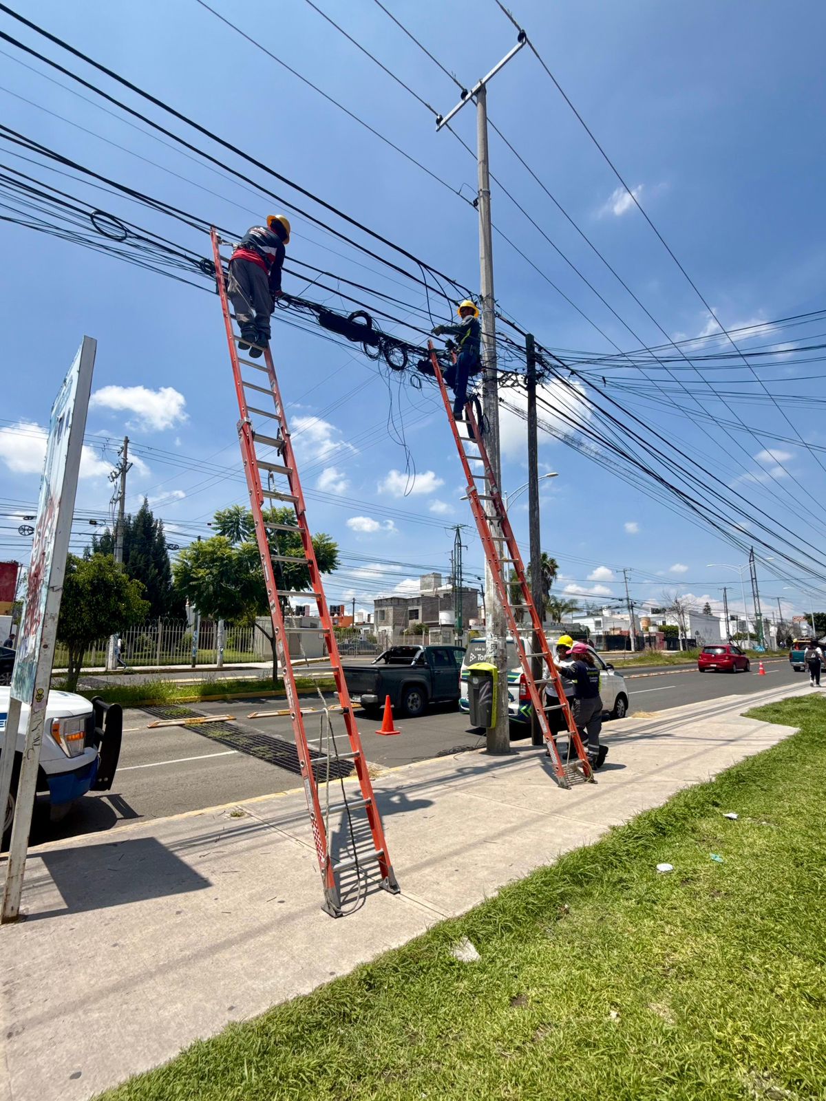 Imagen de 85% de la meta cumplida en retiro de cableado en desuso 2