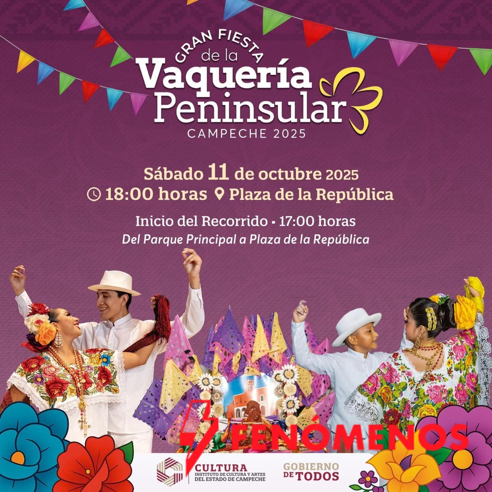 GRAN FIESTA DE LA VAQUERÍA PENINSULAR: UN MAGNO ENCUENTRO DE TRADICIÓN Y ORGULLO CAMPECHANO