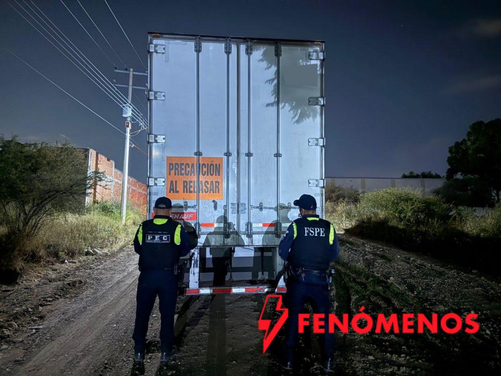 Asegura Policía Estatal de Caminos 11 unidades de carga en León; varias tenían reporte de robo