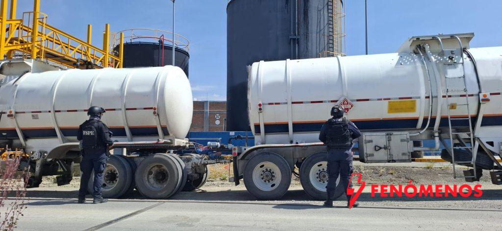 Realizan FSPE y fuerzas federales el mayor aseguramiento de hidrocarburos registrado en Guanajuato en un solo evento 