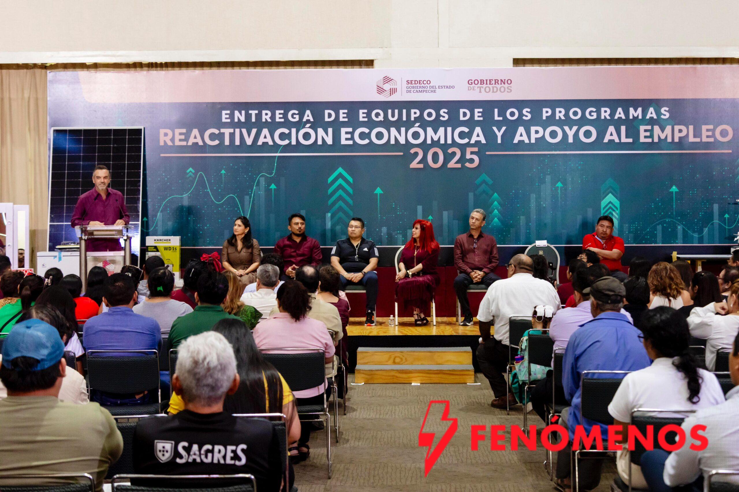 EL GOBIERNO DE LAYDA SANSORES SAN ROMÁN FORTALECE LA  “REACTIVACIÓN ECONÓMICA” Y “APOYO AL EMPLEO 2025”