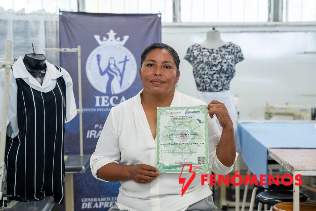 El IECA cambia vidas: mujeres guanajuatenses que se superan con esfuerzo y corazón