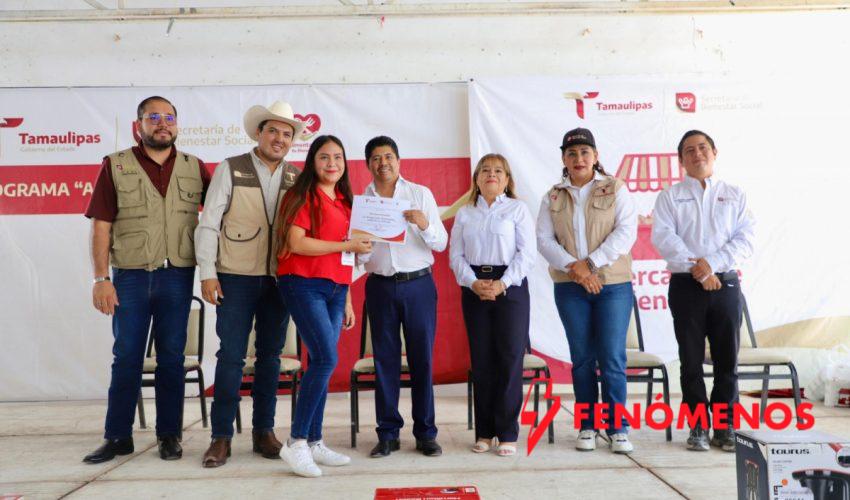 Lleva SEBIEN Mercado del Bienestar a Jaumave