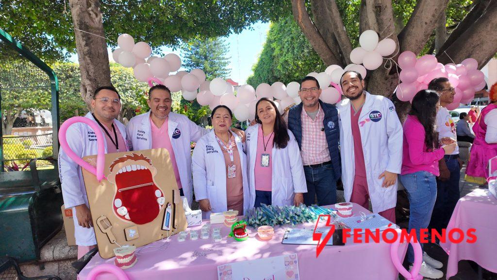 SSG realiza exitosa Feria de Salud con motivo del Día Internacional de la Lucha contra el Cáncer de Mama.