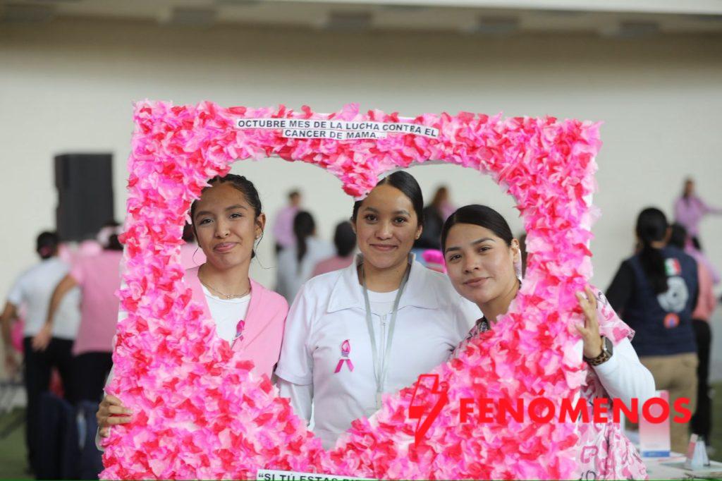 SSG emprende jornada de orientación de cáncer de mama en Juventino Rosas.
