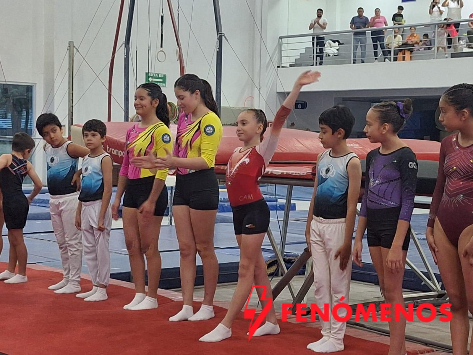GIMNASTAS DE TRAMPOLÍN TRAEN DOS MEDALLAS DE ORO Y UNA DE BRONCE