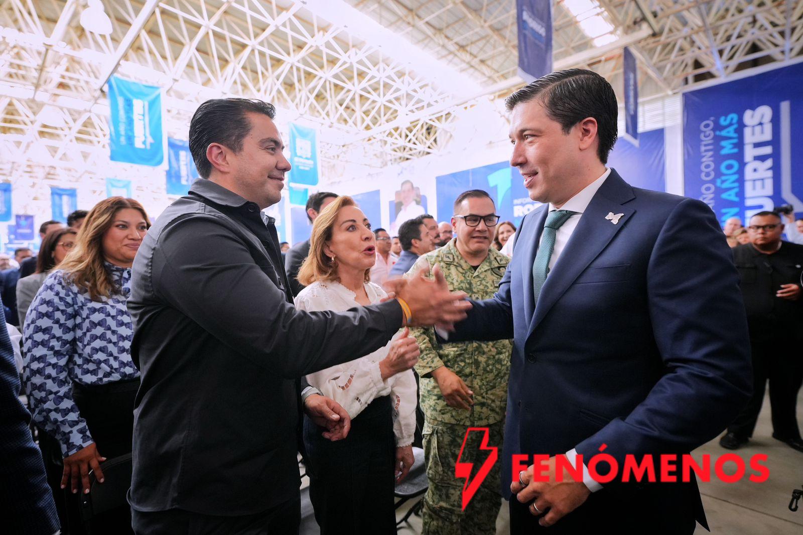 Asiste Felifer Macías al Primer Informe de Actividades de Rodrigo Monsalvo