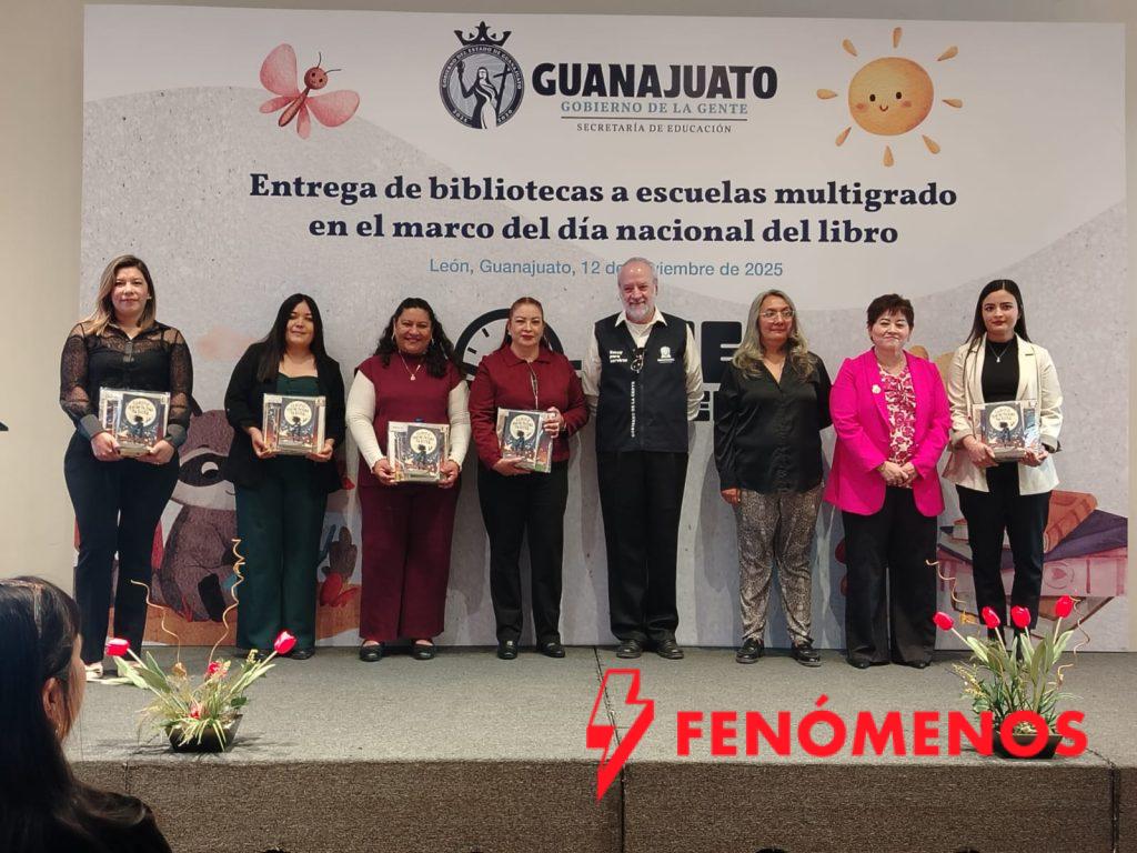 Celebran escuelas de Guanajuato el Día Nacional del Libro