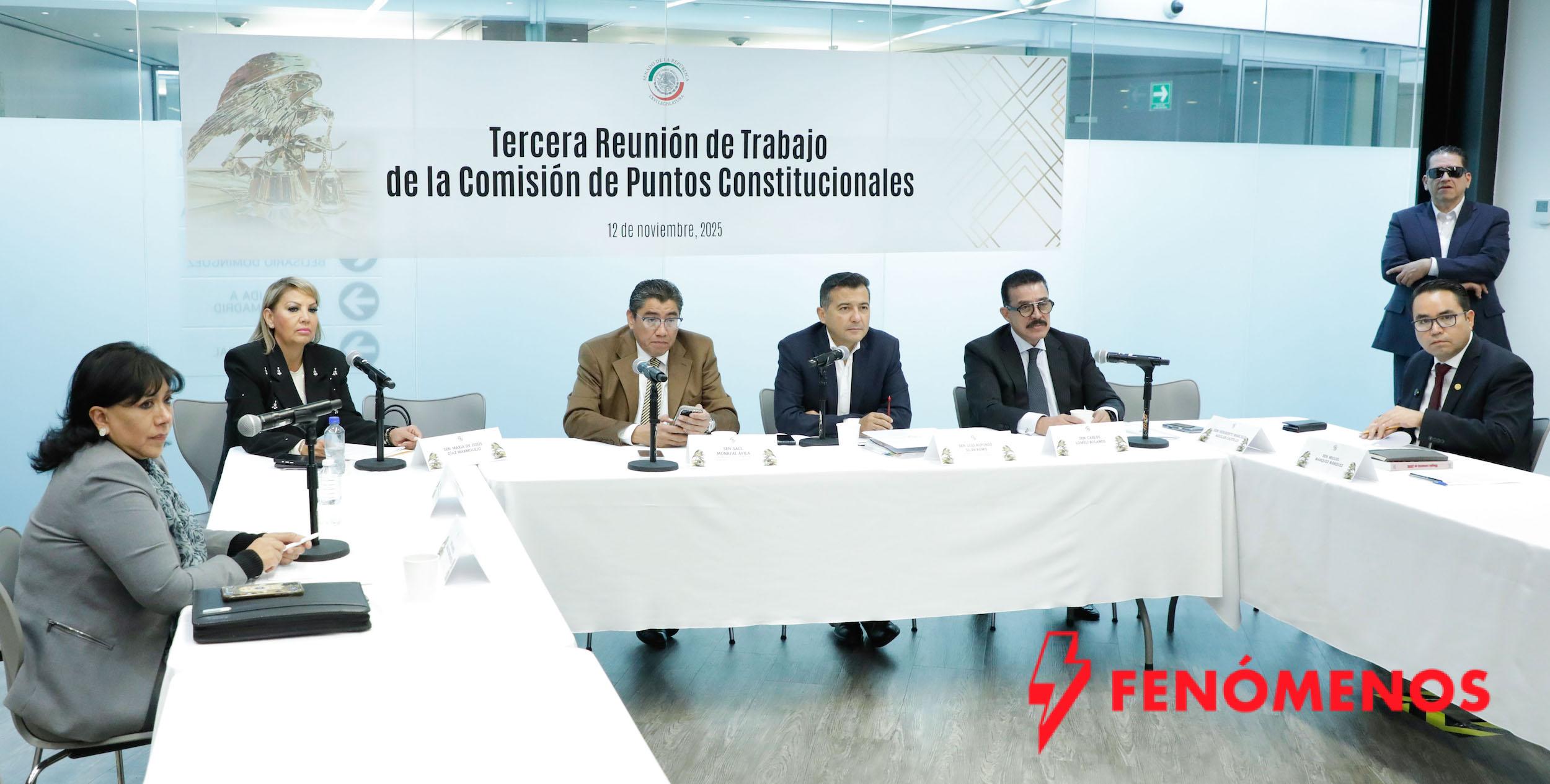 Revisa Comisión de Puntos Constitucionales iniciativas, una de ellas sobre portabilidad de pensiones