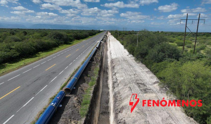 Avanza segunda línea del Acueducto “Guadalupe Victoria” en la capital de Tamaulipas