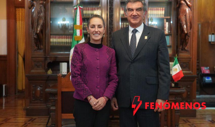 Ante la presidenta Sheinbaum, Américo refrenda compromiso con la Transformación