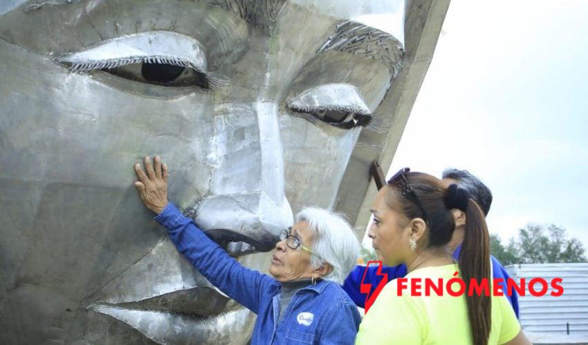 Antes de su inauguración, se incrementan visitas a la Virgen monumental de El Chorrito