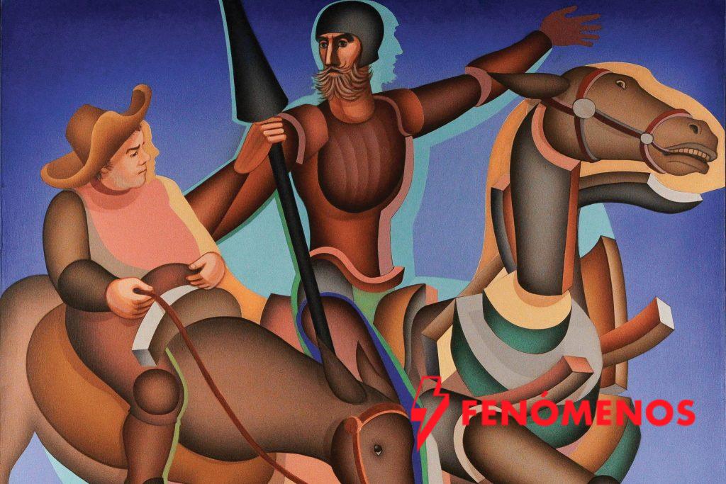 Cabalgan Don Quijote y Sancho en Tlalpan con Jornadas Artísticas Cervantinas