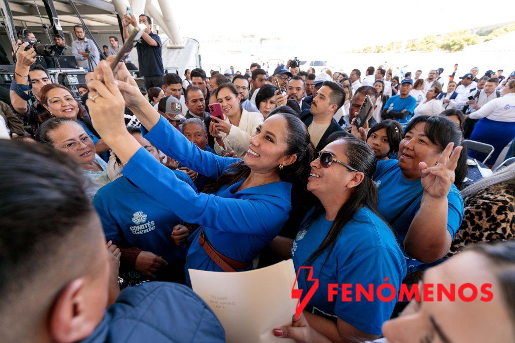 Reconoce Libia Dennise a los Comités de la Gente, por su participación en el desarrollo comunitario de Guanajuato