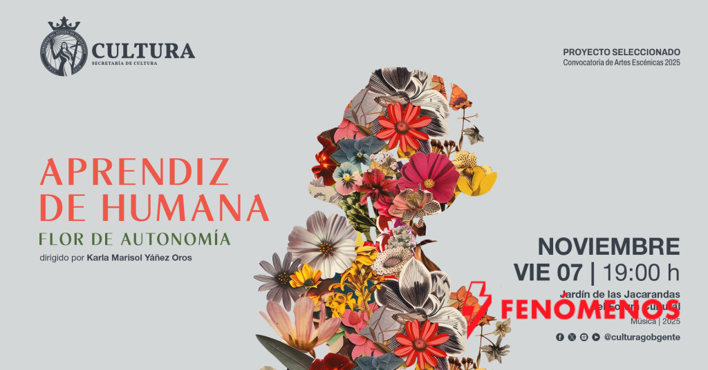La Secretaría de Cultura de Guanajuato presenta Aprendiz de Humana, un ritual escénico de la agrupación Flor de Autonomía