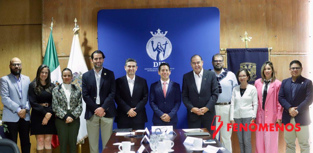 DIF Estatal y Fundación UNAM formalizan alianza para profesionalizar la atención social en Guanajuato.