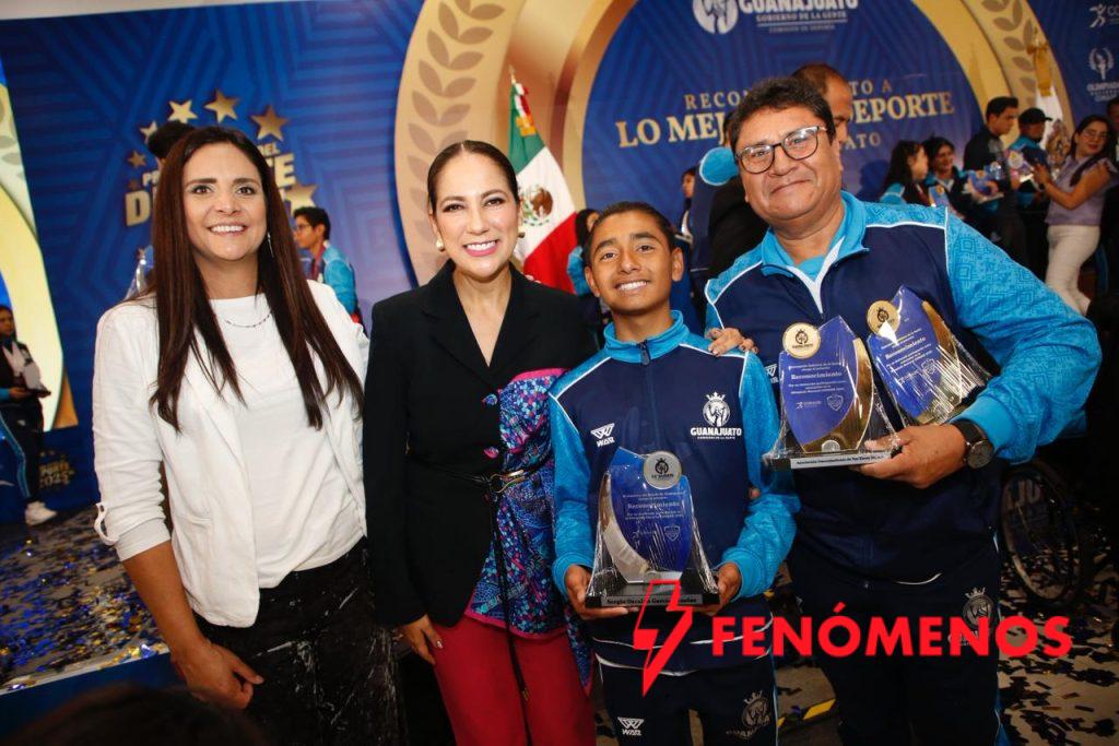Reconoce Gobernadora a lo mejor del deporte de Guanajuato  