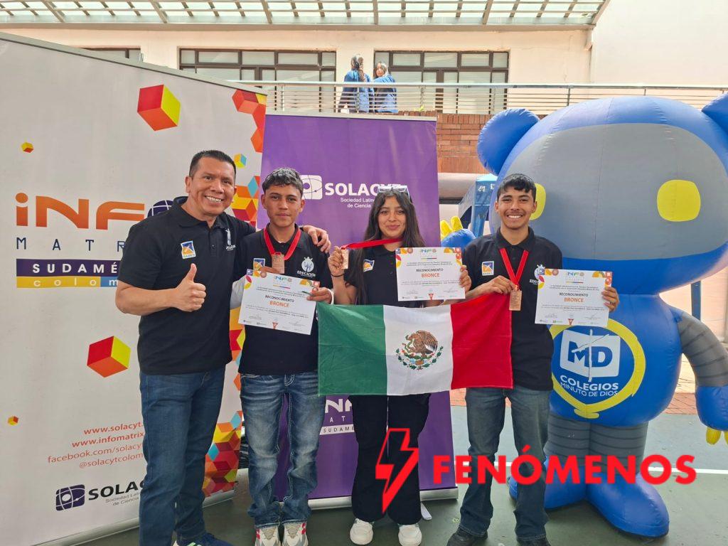 Estudiantes del Bachillerato SABES La Campana obtienen medalla de bronce en INFOMATRIX Sudamérica 2025