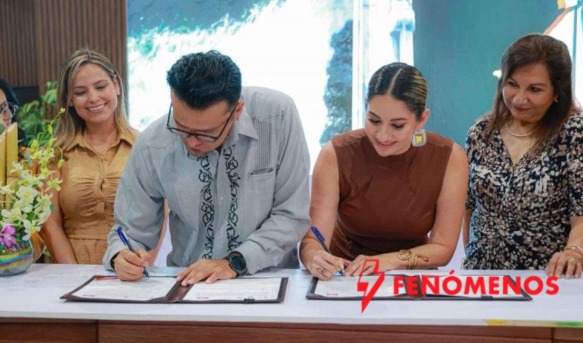 Firma SEDENER convenio con mujeres del sector energético