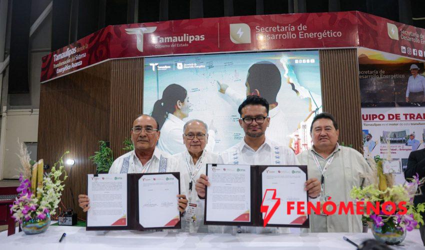 Firman SEDENER y CIPSA convenio para fortalecer desarrollo de actividades en sector de hidrocarburos en Tamaulipas