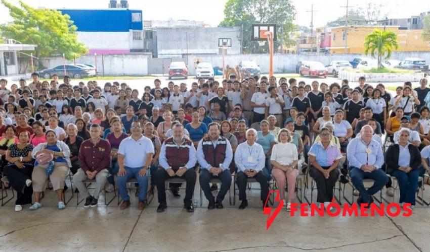 Anuncia SET inversión de más de 19 MDP para la modernización eléctrica de la Secundaria “Isaac Newton” en Madero