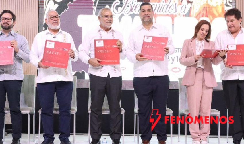 En representación del gobernador, Américo Villarreal Anaya, secretario de Obras Públicas inaugura Congreso Internacional de Infraestructura Turística