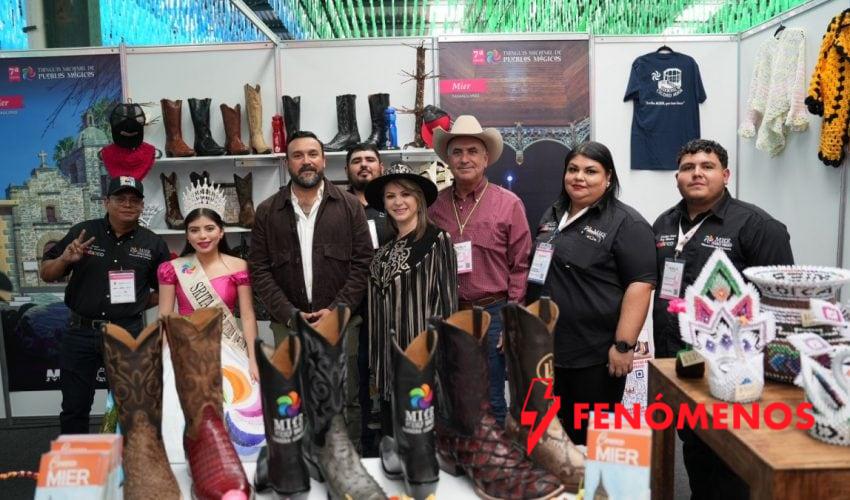 Encantan Tula y Mier, en Tianguis Nacional de Pueblos Mágicos