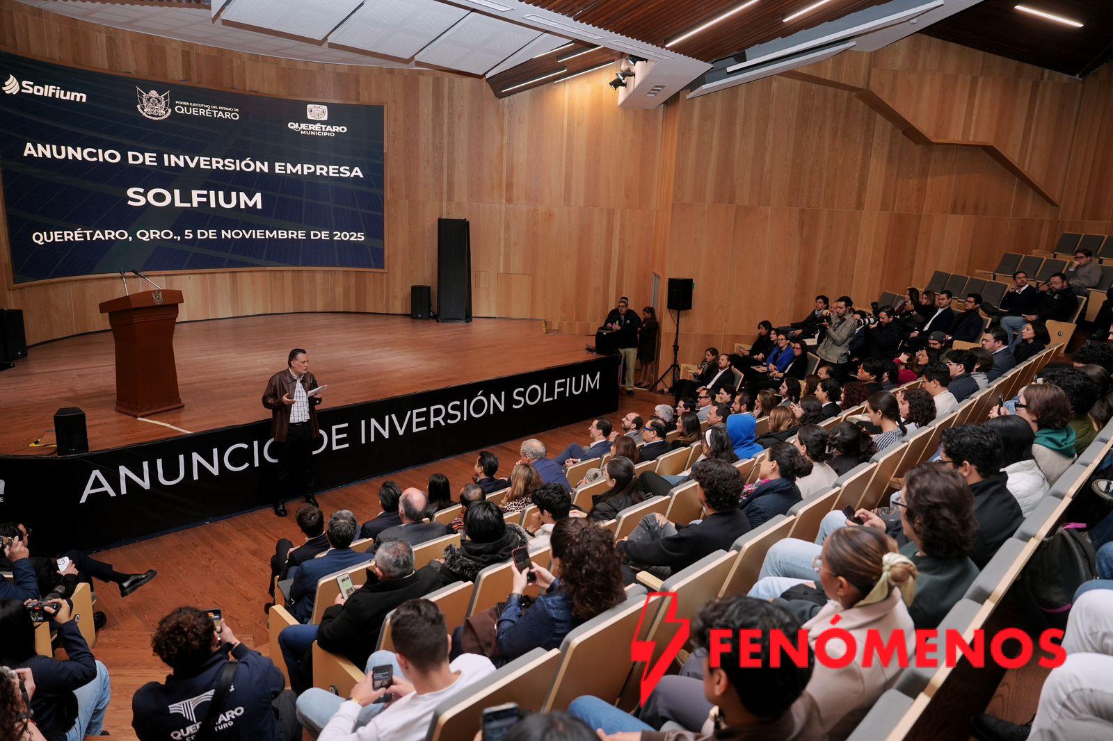 Participa Felifer Macías en inversión que impulsa la innovación energética en Querétaro