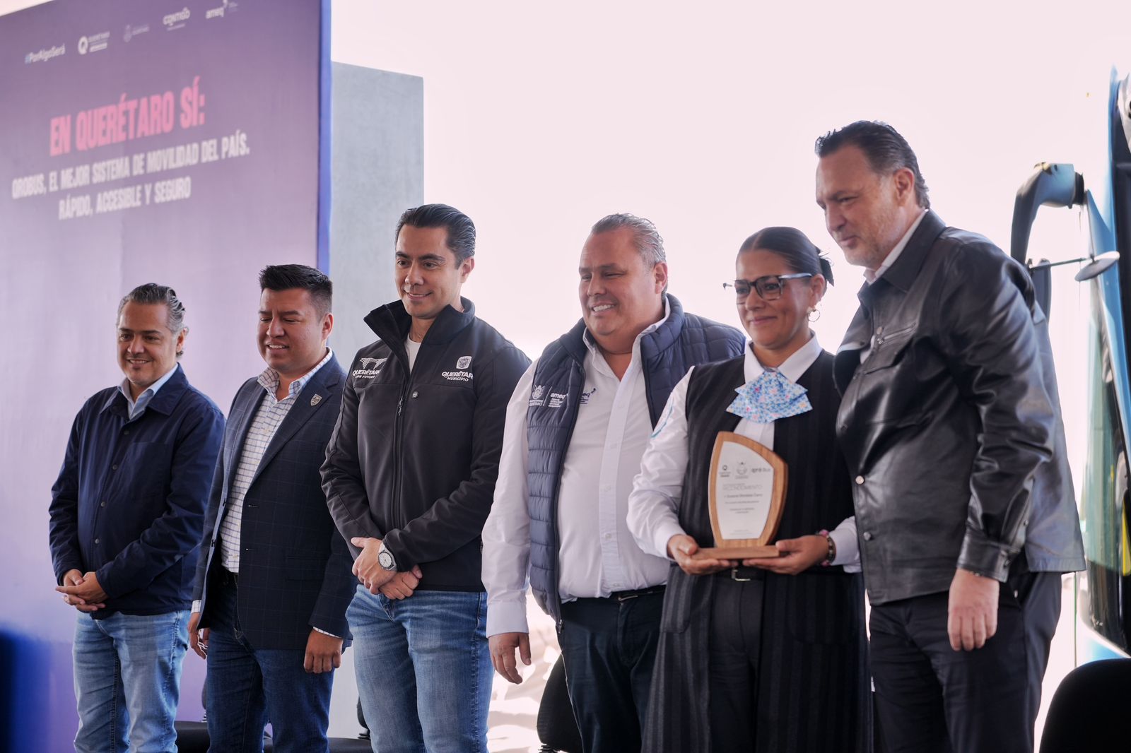 WhatsApp Image 2025-11-05 at 10.07.30 AM Imagen de Acompaña Felifer Macías al Gobernador en la inauguración de la segunda etapa del patio de operaciones de Qrobus 5