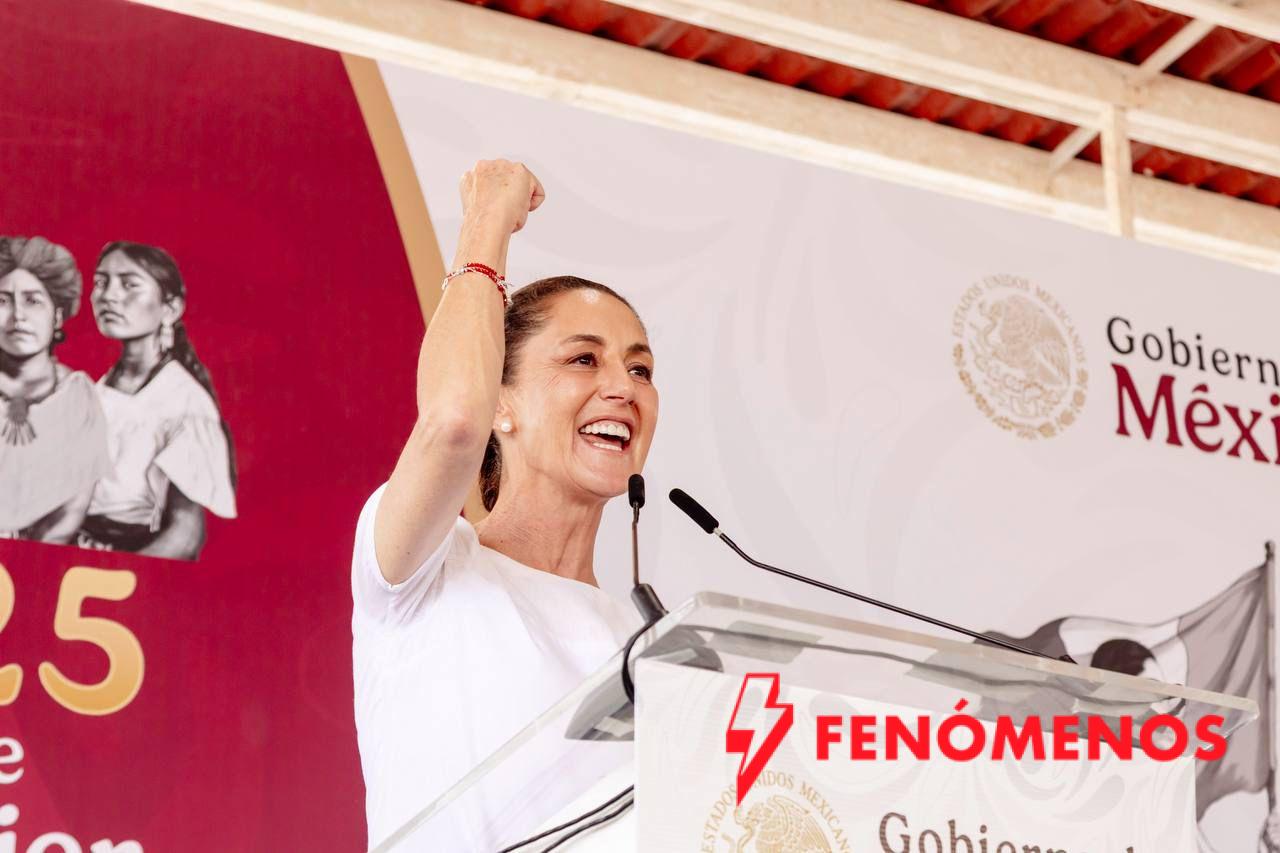 LA PRESIDENTA CLAUDIA SHEINBAUM ANUNCIÓ LA RECONSTRUCCIÓN DE LA CARRETERA A PALIZADA