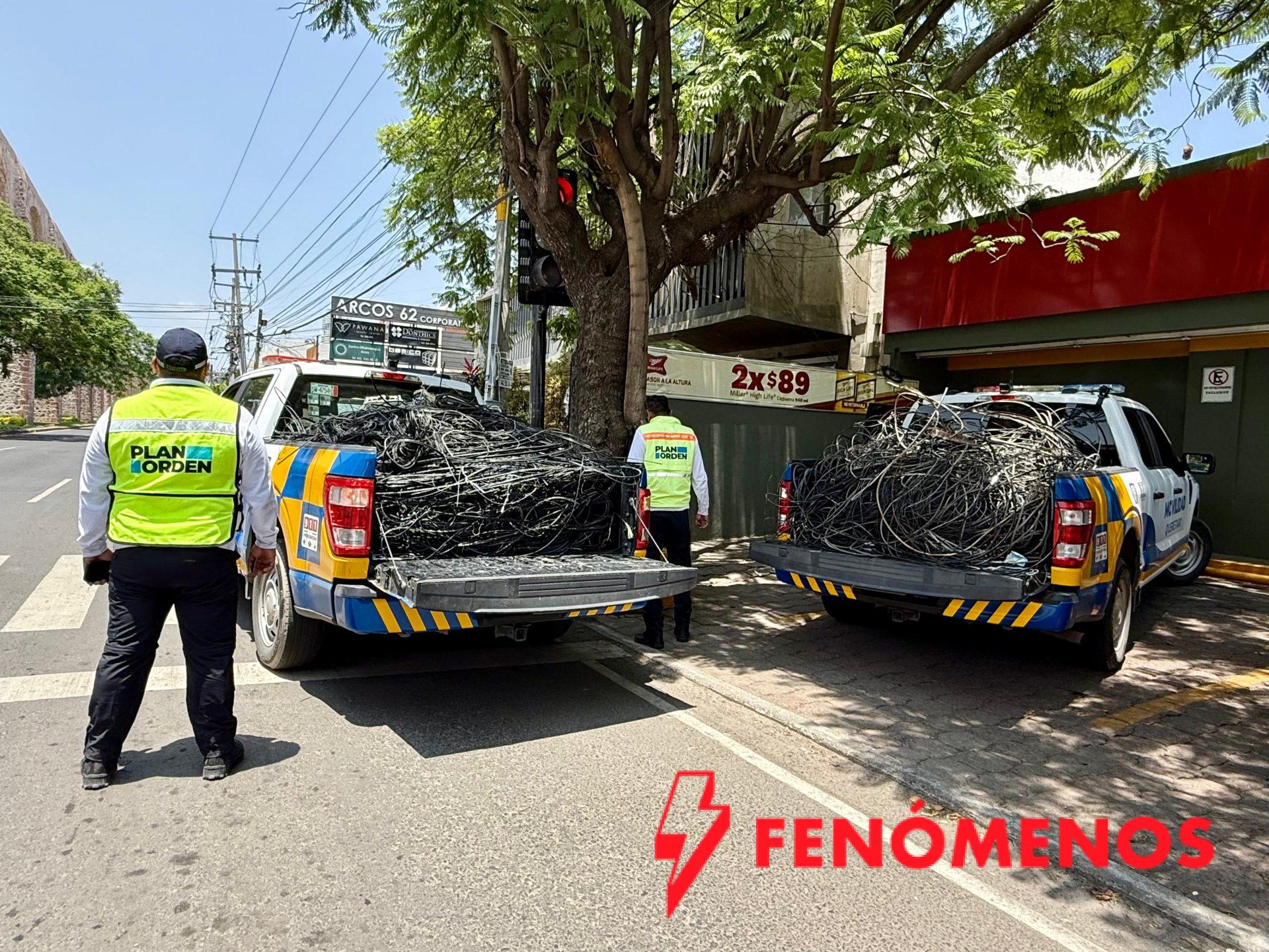 Se supera la meta de retiro de cableado en desuso