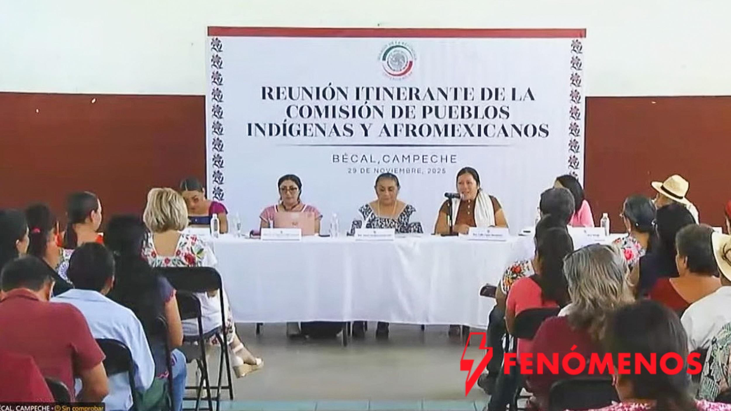 Realiza Comisión de Pueblos Indígenas y Afromexicanos reunión de trabajo en Campeche