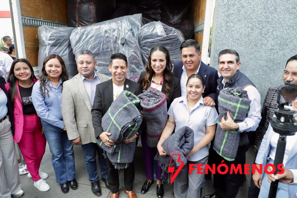 Arranca DIF Estatal la Campaña Invernal con la entrega de 40 mil cobijas para grupos vulnerables
