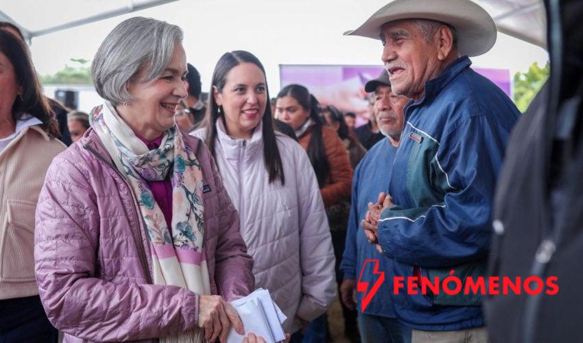 Lleva María de Villarreal miles de apoyos a Xicoténcatl con la Brigada Transformando Familias